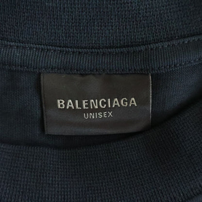 Balenciaga BB Logo Medium Fit Short Sleeve Top T-Shirt Cotton Black — view 6