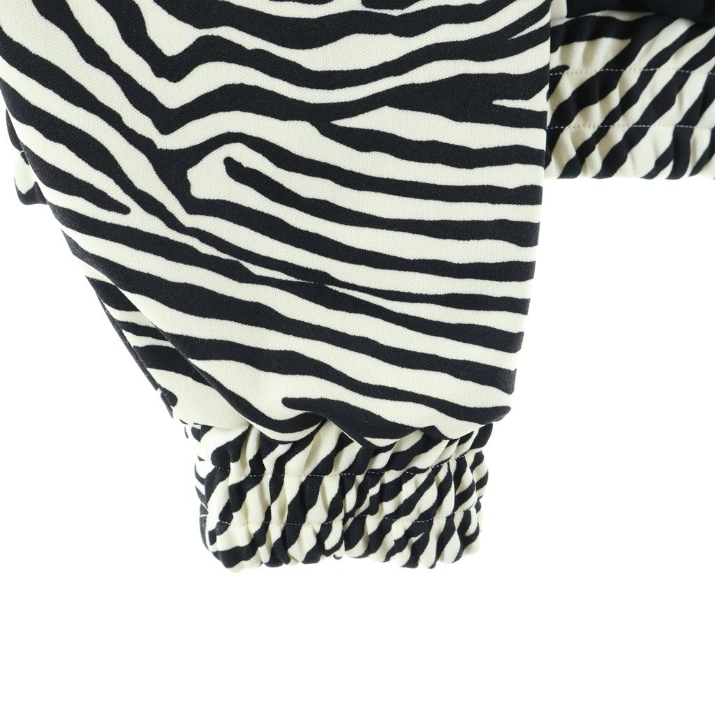 Celine Double Face Track Jacket Black Zebra — view 4