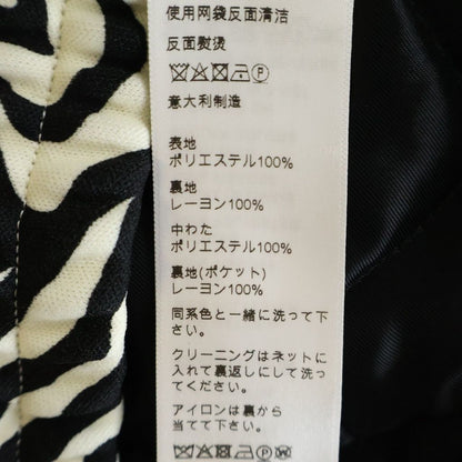 Celine Double Face Track Jacket Black Zebra — view 7