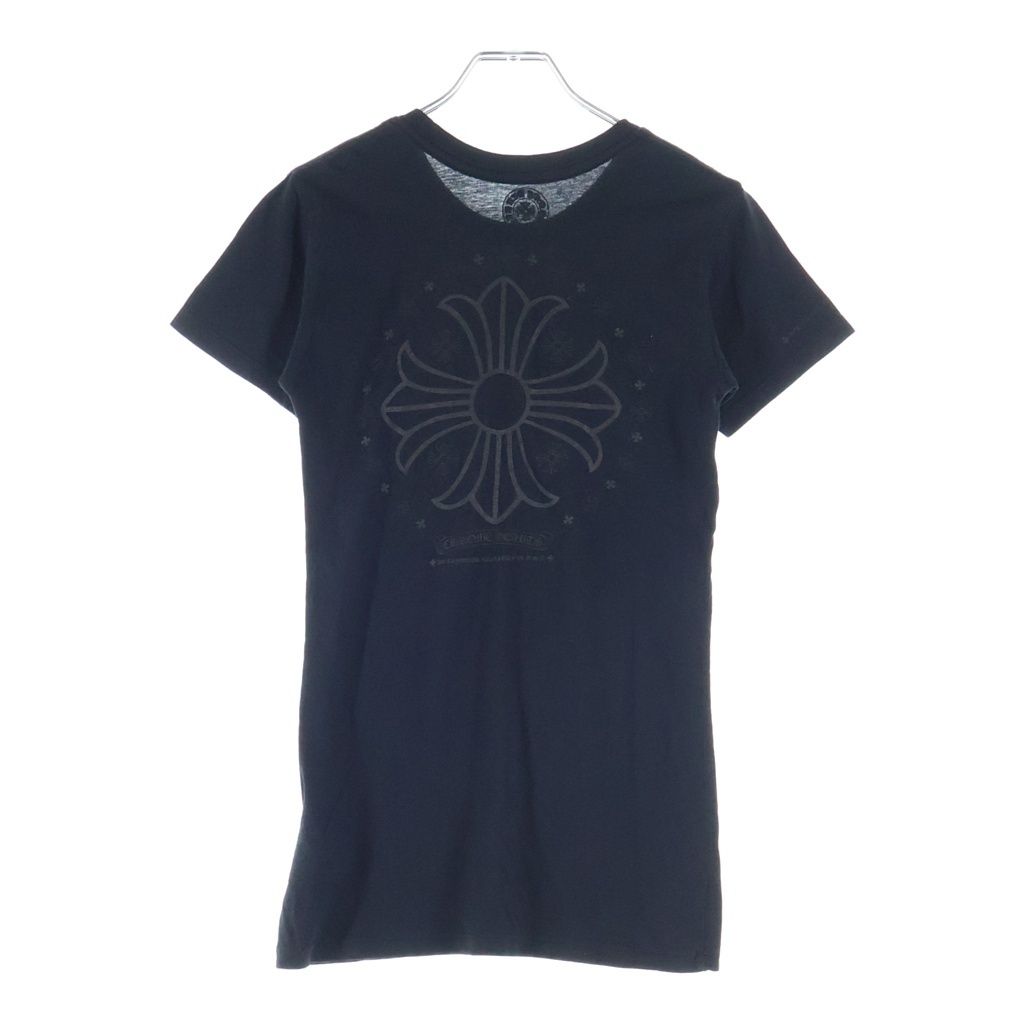 Chrome Hearts CH Plus Short Sleeve Tee CH Print Crew Neck T-Shirt Black
