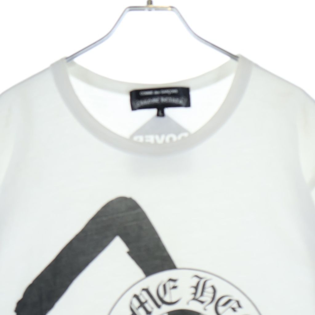 Chrome Hearts x Comme Des Garcons Horseshoe Logo Tee Collaboration Short Sleeve — view 3