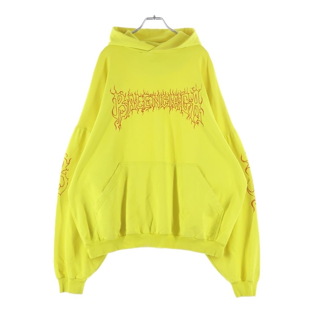 Balenciaga Darkwave Round Hoodie Dark Web Roundpullover Yellow