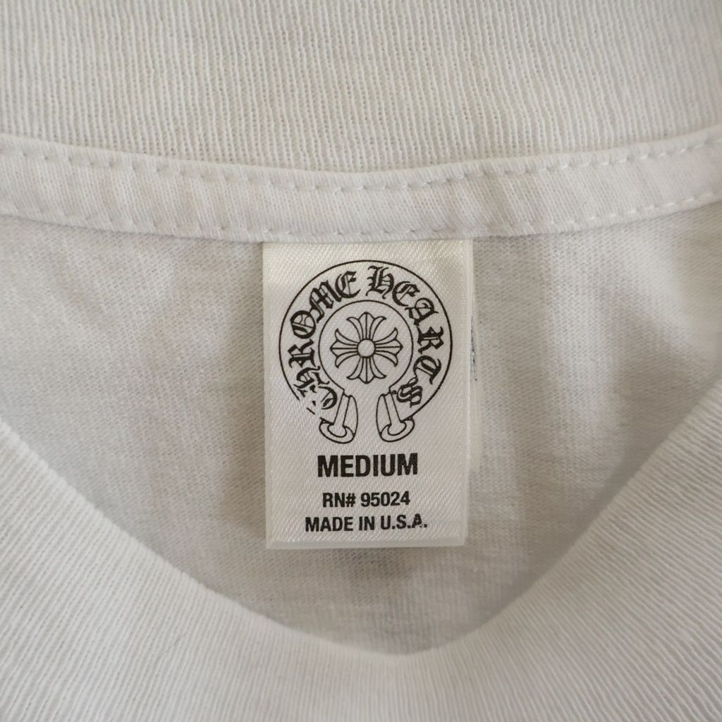 Chrome Hearts Vintage Short Sleeve T-Shirt White — view 7