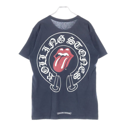 Chrome Hearts Vintage the Rolling Stones Lip&tongue Horseshoe & Short Sleeve