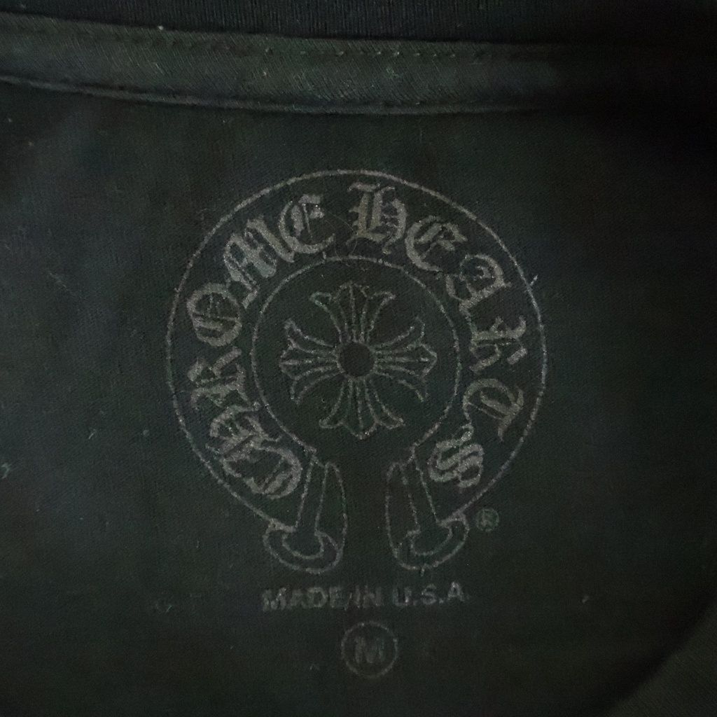 Chrome Hearts Miami Ltd Vertical Logo Long Sleeve Tee Limited Print Floral — view 7