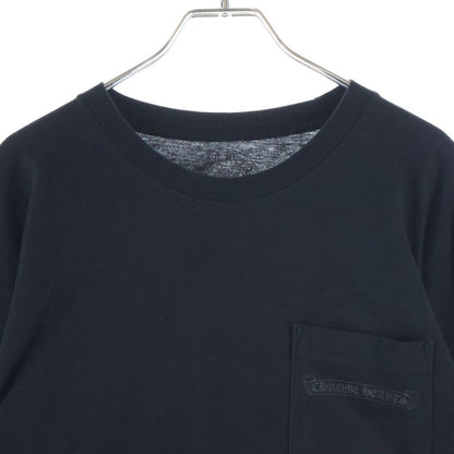 Chrome Hearts CH Long Sleeve English Logo Back Vine Dagger Print T-Shirt Black — view 3