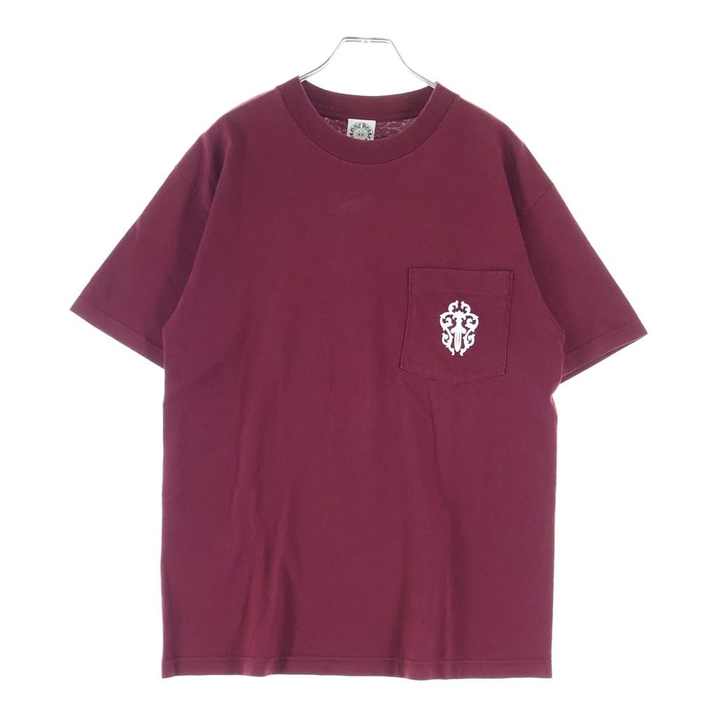 Chrome Hearts Vintage Vine Dggr Dagger Print Short Sleeve T-Shirt Red