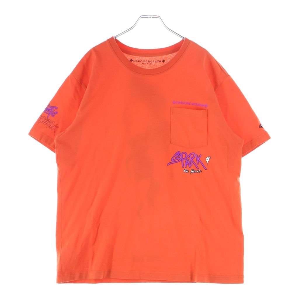 Chrome Hearts Pro Short Sleeve Tee Orange Matty Boy Chomper Pretense T-Shirt — view 2