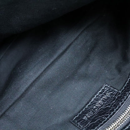 Balenciaga Le Cagole XS Shoulder Bag Black Leather Silver — view 8
