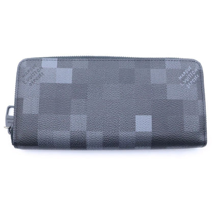 Louis Vuitton Damoflage Zippy Wallet Horizontal Black