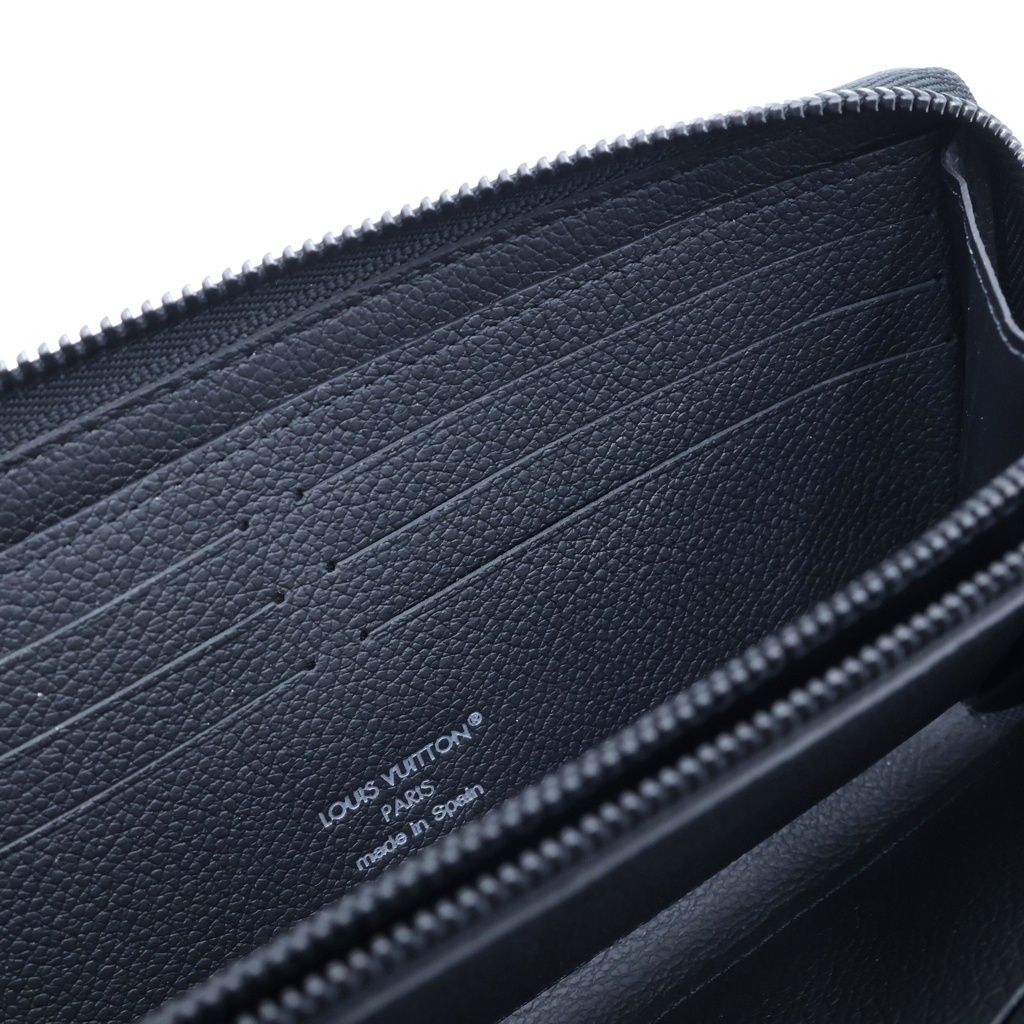Louis Vuitton Damoflage Zippy Wallet Horizontal Black — view 5