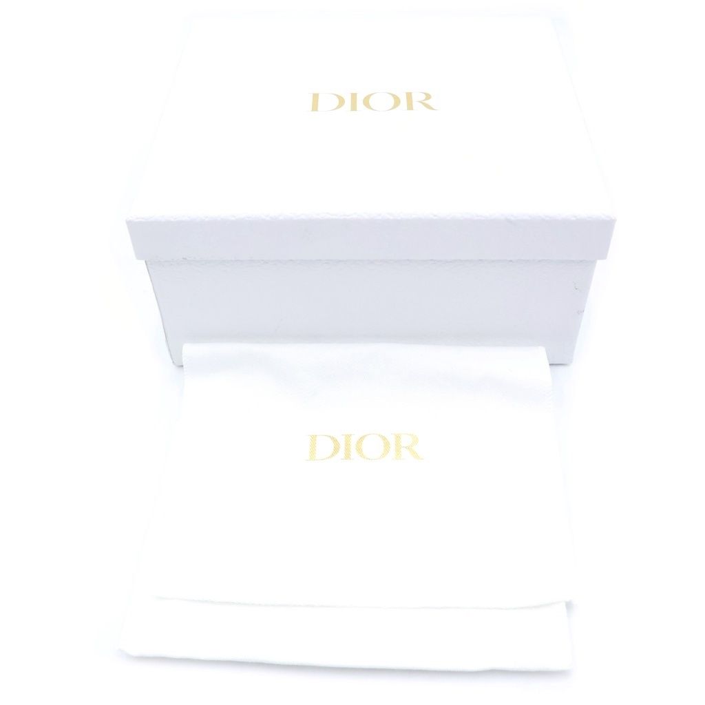Dior Promenade Glycine Wallet Oblique Coin Purse White Gray — view 6