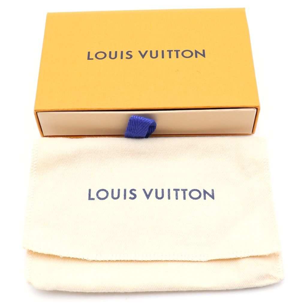 Louis Vuitton Damoflage Pochette Cles XS Black — view 6