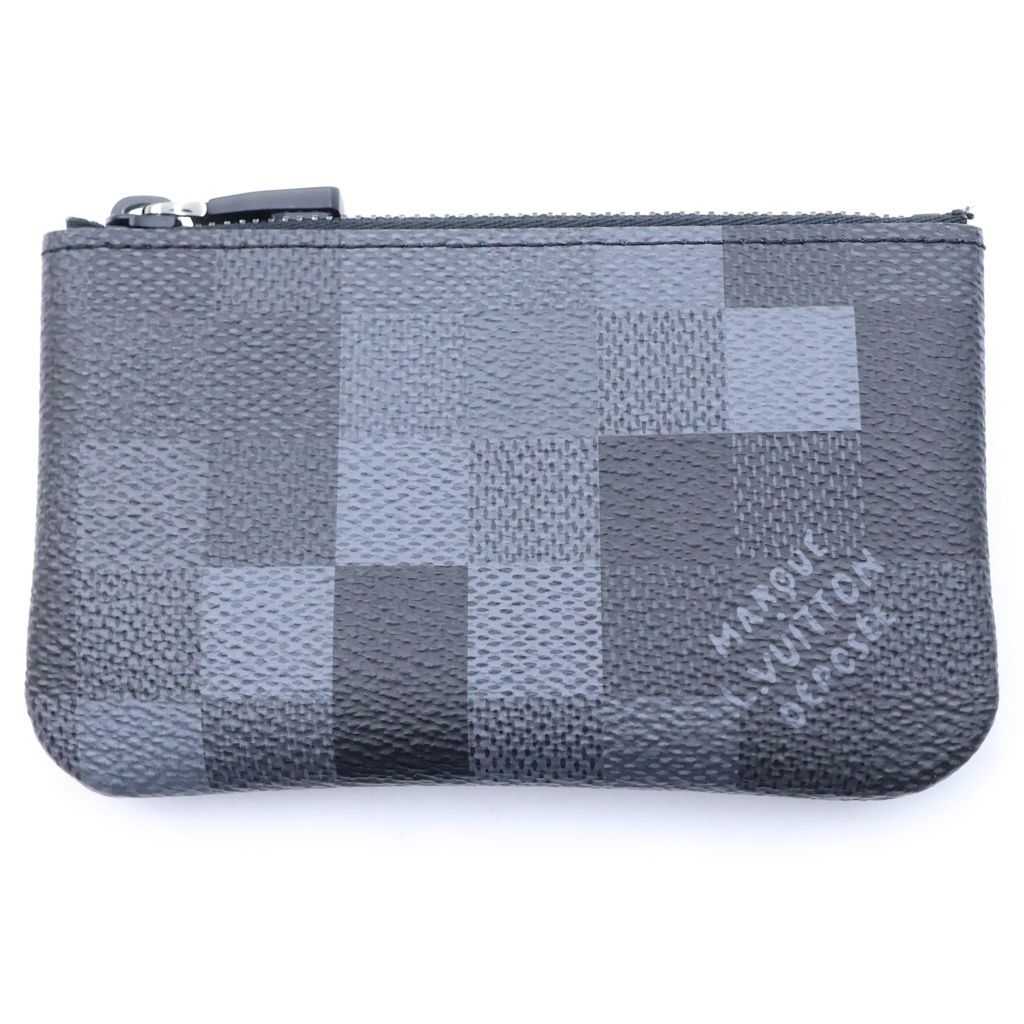 Louis Vuitton Damoflage Pochette Cles XS Black