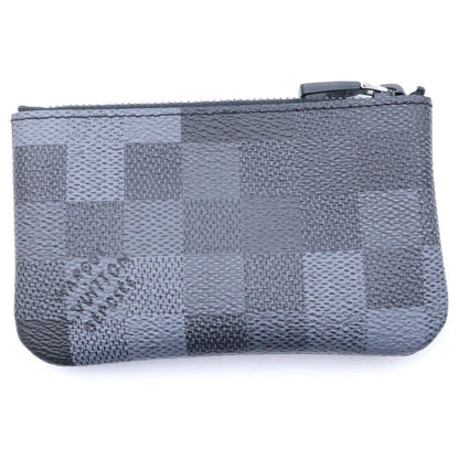 Louis Vuitton Damoflage Pochette Cles XS Black — view 2