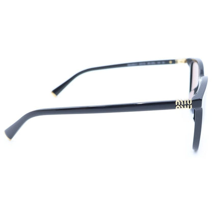 Miu Miu Sunglasses Wellington Square Frame Black Eyewear — view 3