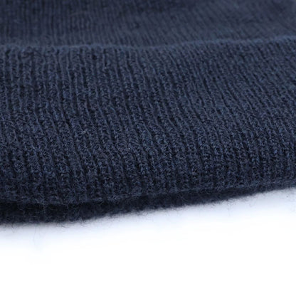 Chrome Hearts Wool Watch Cap CH Plus Horseshoe Beanie Black Hat — view 6