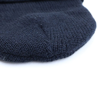 Chrome Hearts Wool Watch Cap CH Plus Horseshoe Beanie Black Hat — view 7