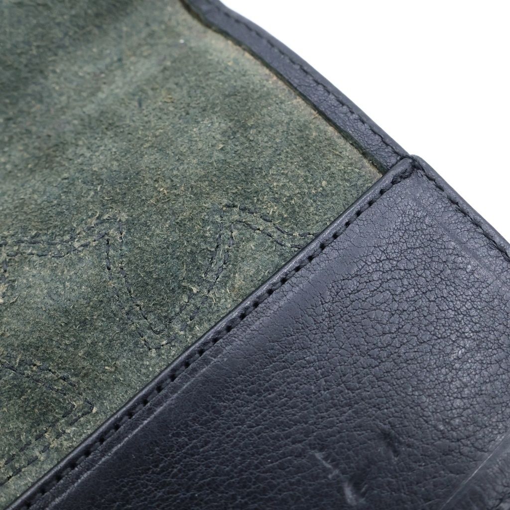 Chrome Hearts Passport Cover Case with Cross Patch Black — view 6