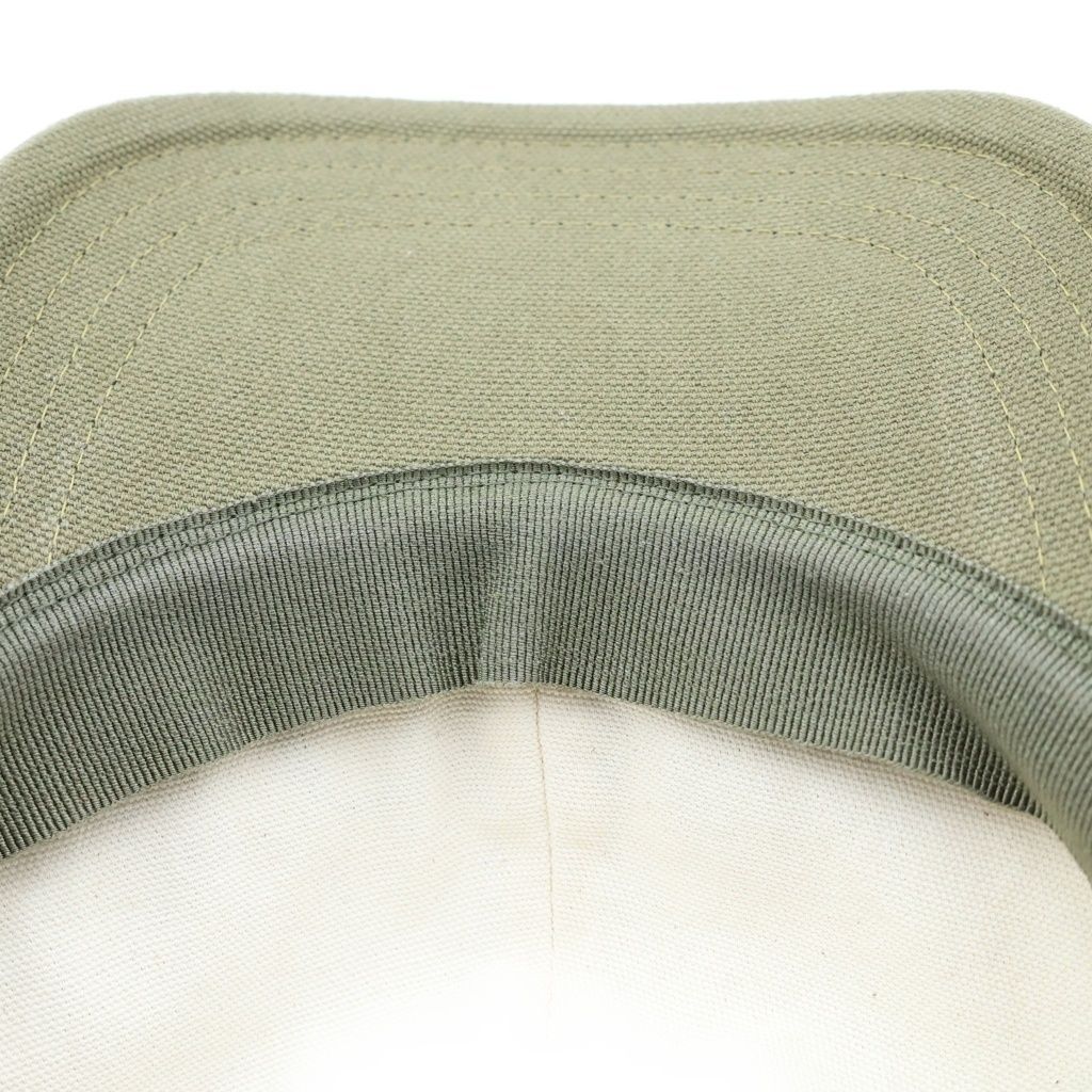 Hermes Logo Baseball Cap Cotton Khaki Hat — view 6