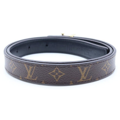 Louis Vuitton LV Iconic Reversible Monogram Canvas Calfskin Brown Noir Belt — view 2