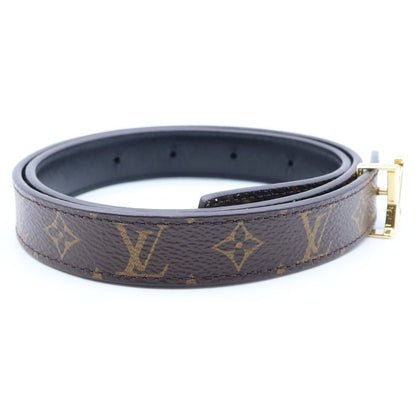 Louis Vuitton LV Iconic Reversible Monogram Canvas Calfskin Brown Noir Belt — view 3