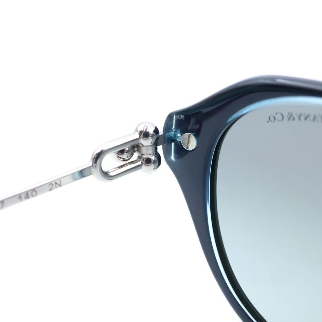 Tiffany & Co Side HardWear Wellington Sunglasses Silver Black Eyewear — view 4
