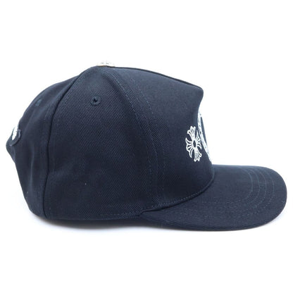 Chrome Hearts Trucker Cap Horseshoe Design Mesh Hat with Cross Ball — view 3