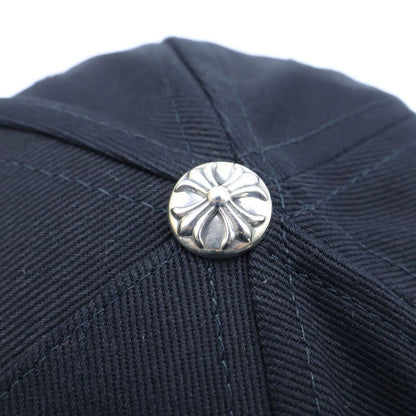 Chrome Hearts Trucker Cap Horseshoe Design Mesh Hat with Cross Ball — view 5