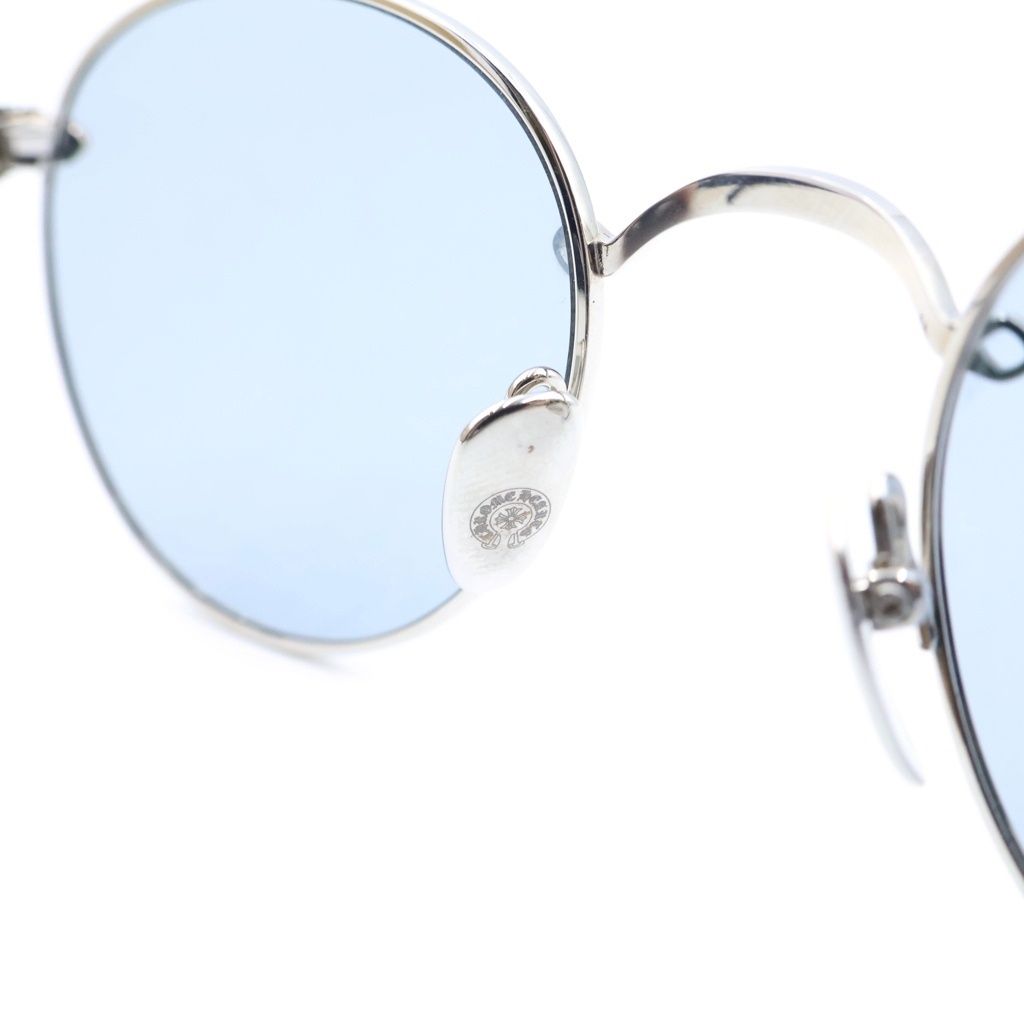 Chrome Hearts Bubba- Eyewear Sunglasses Black Silver — view 5