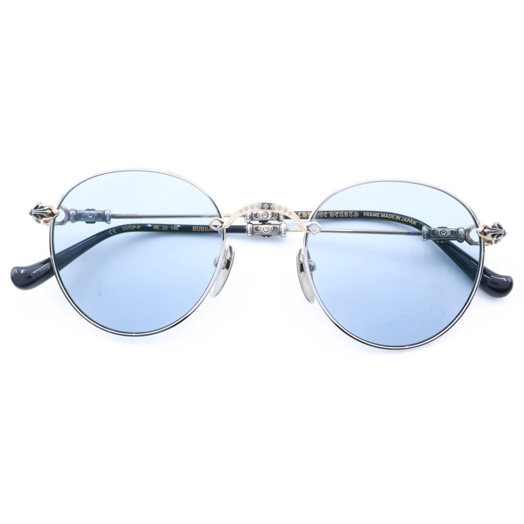 Chrome Hearts Bubba- Eyewear Sunglasses Black Silver