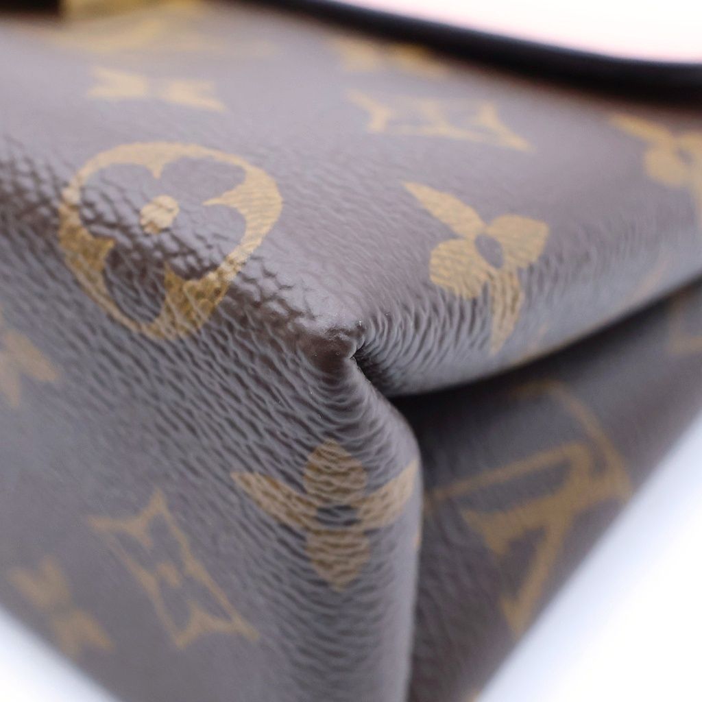 Louis Vuitton Monogram Locky BB 2-Way Shoulder Bag Brown Rose Poudre — view 5
