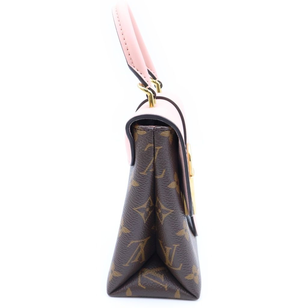 Louis Vuitton Monogram Locky BB 2-Way Shoulder Bag Brown Rose Poudre — view 3