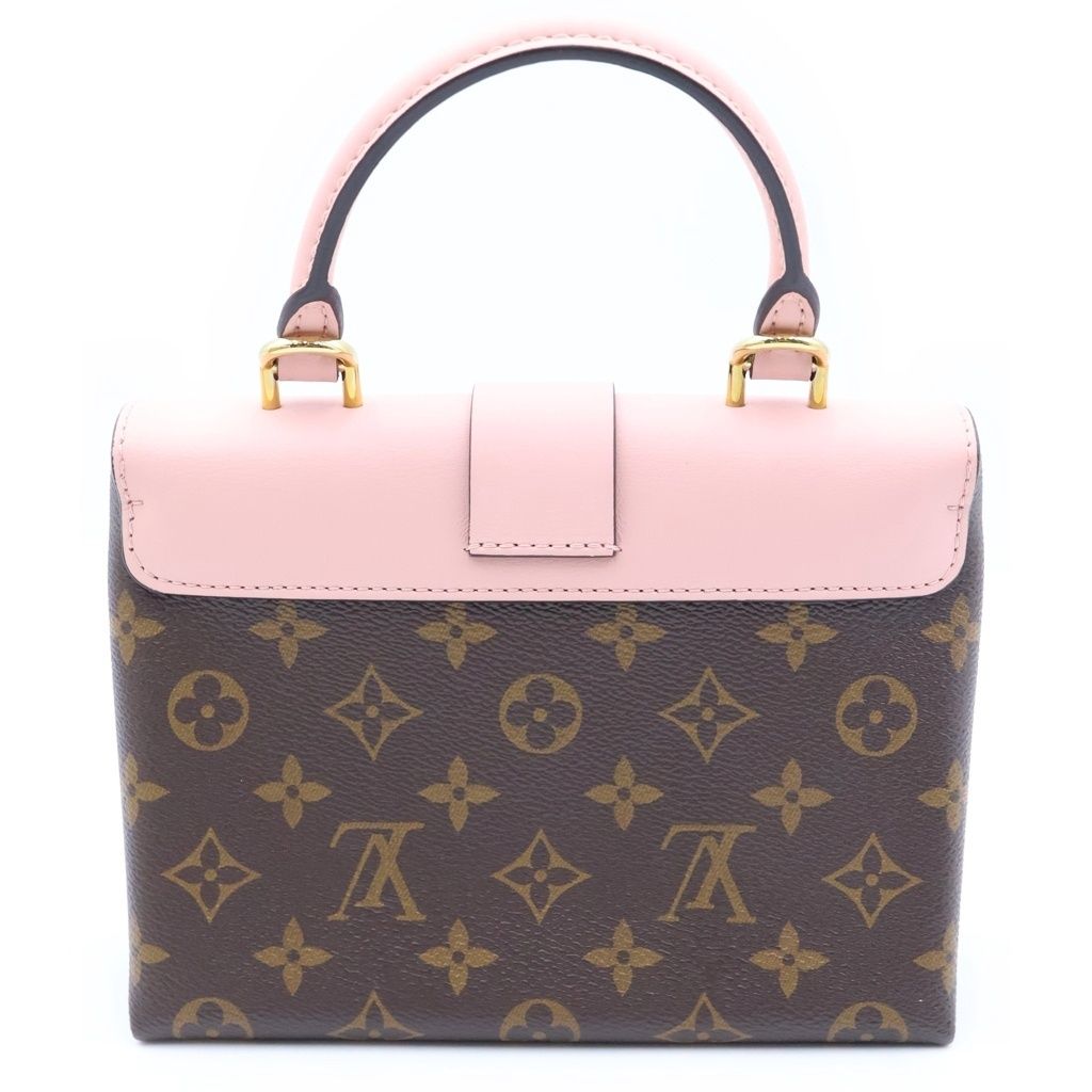 Louis Vuitton Monogram Locky BB 2-Way Shoulder Bag Brown Rose Poudre — view 2