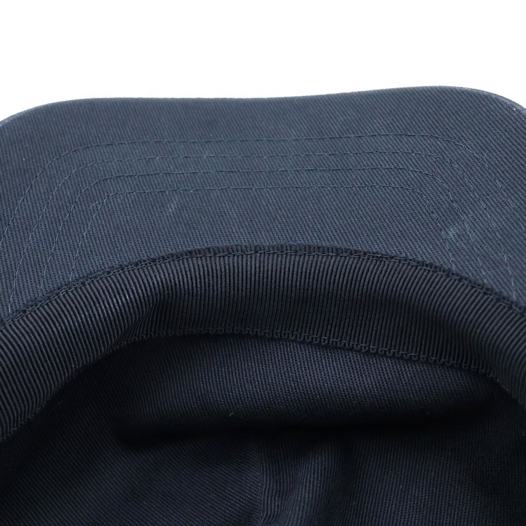 Gucci Embroidered Baseball Cap Cotton Black 48 Hat — view 5