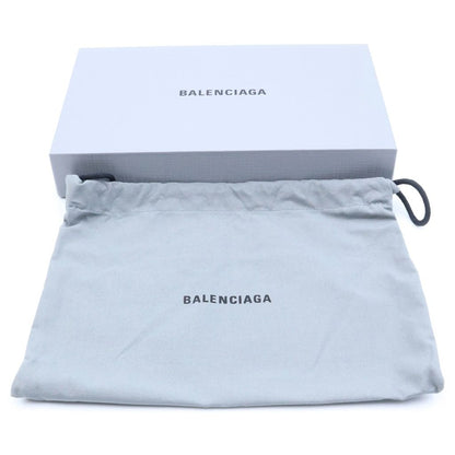 Balenciaga Zip Around Wallet BB Logo Leather Gray — view 6
