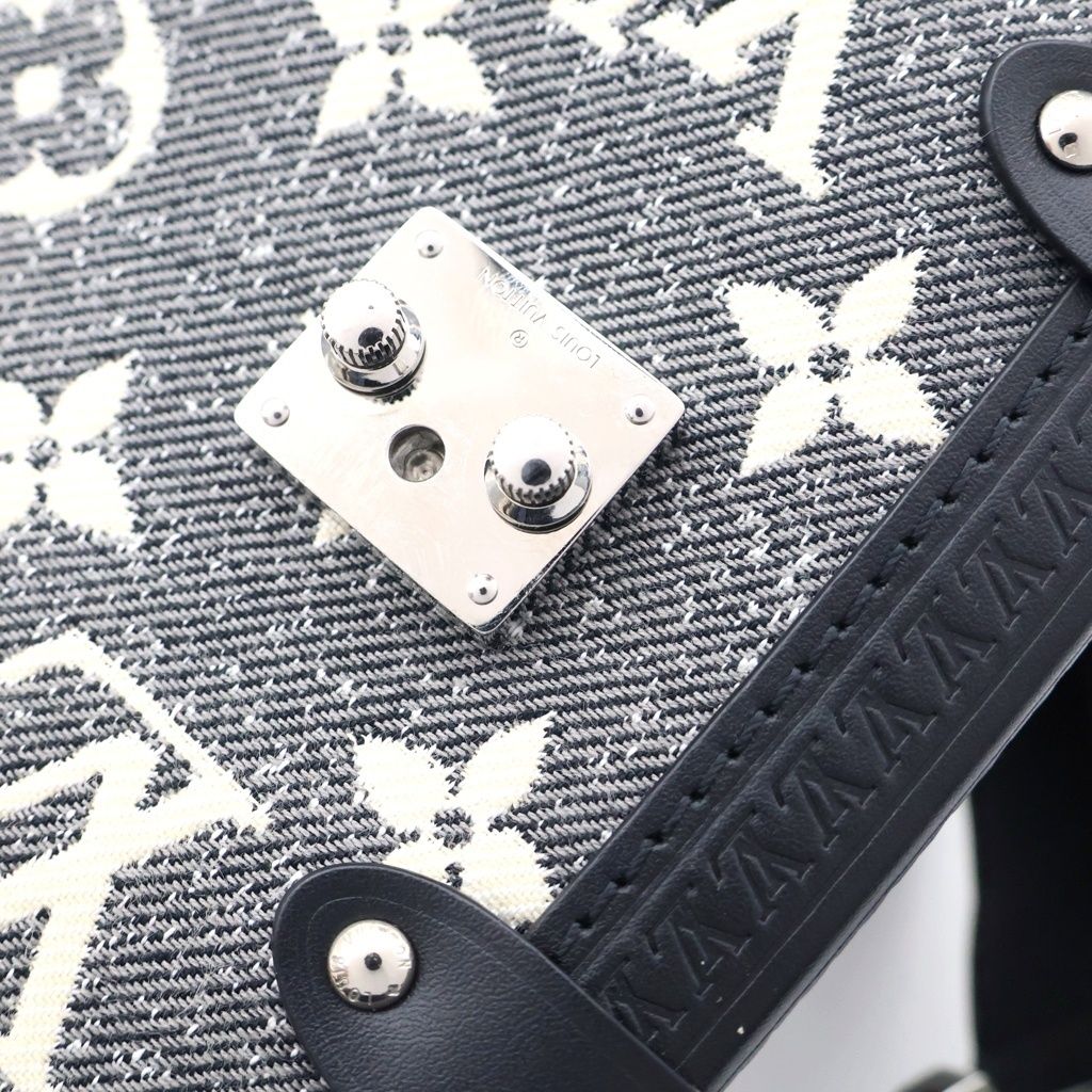 Louis Vuitton Monogram Jacquard Denim Side Trunk — view 6