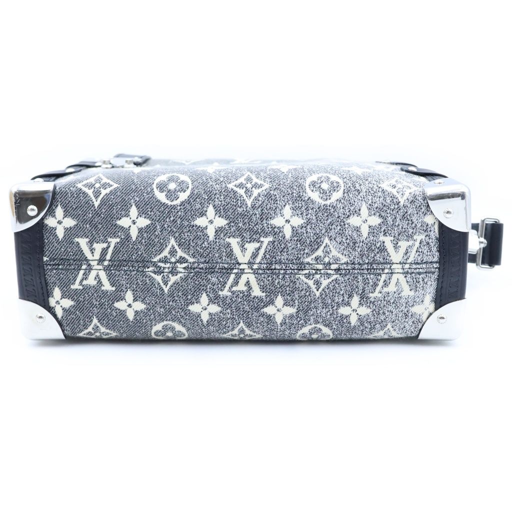 Louis Vuitton Monogram Jacquard Denim Side Trunk — view 4