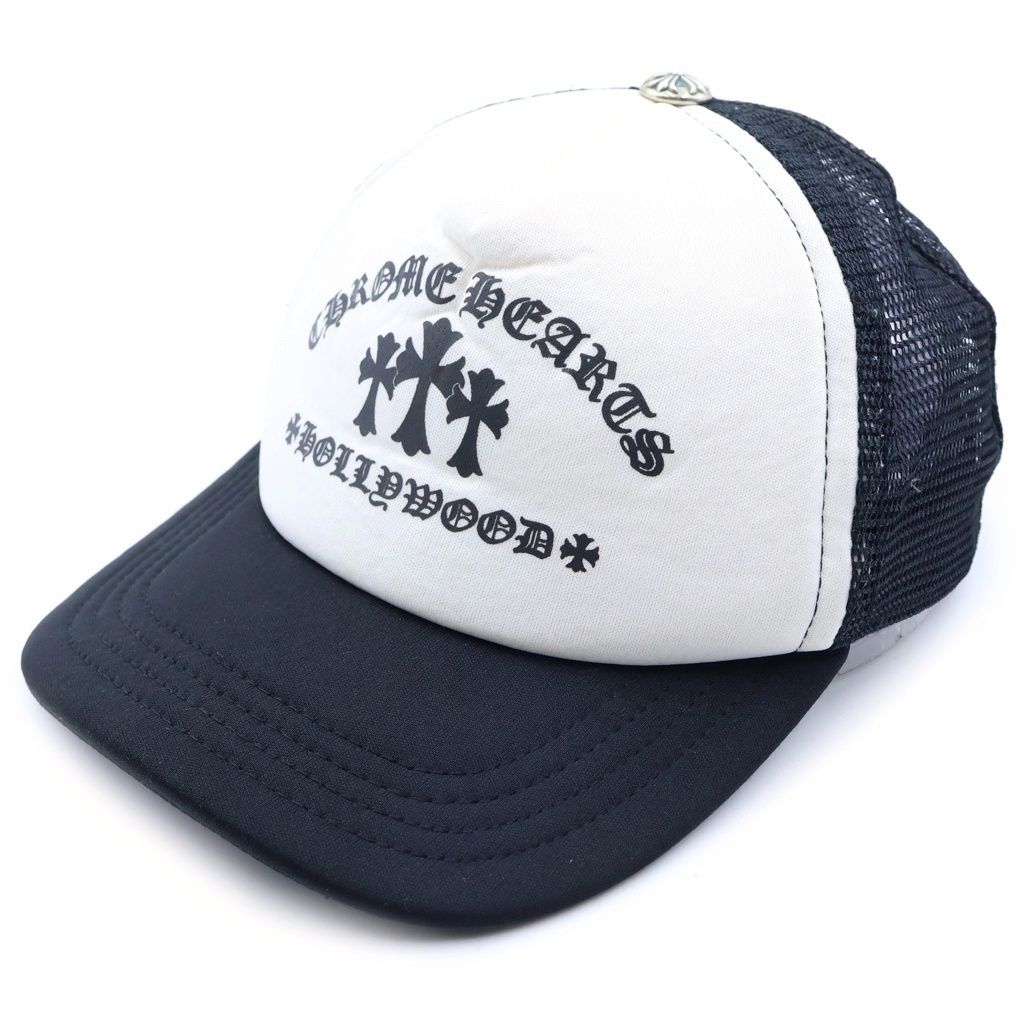 Chrome Hearts Trucker Cap King Taco Truck Khaki Cap Black Hat