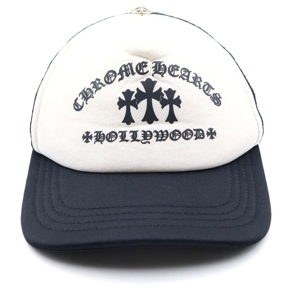 Chrome Hearts Trucker Cap King Taco Truck Khaki Cap Black Hat — view 4
