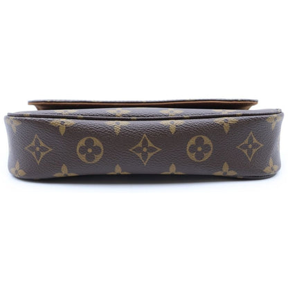Louis Vuitton Monogram Wallet on Chain Ivy Shoulder Bag Brown Leather — view 4