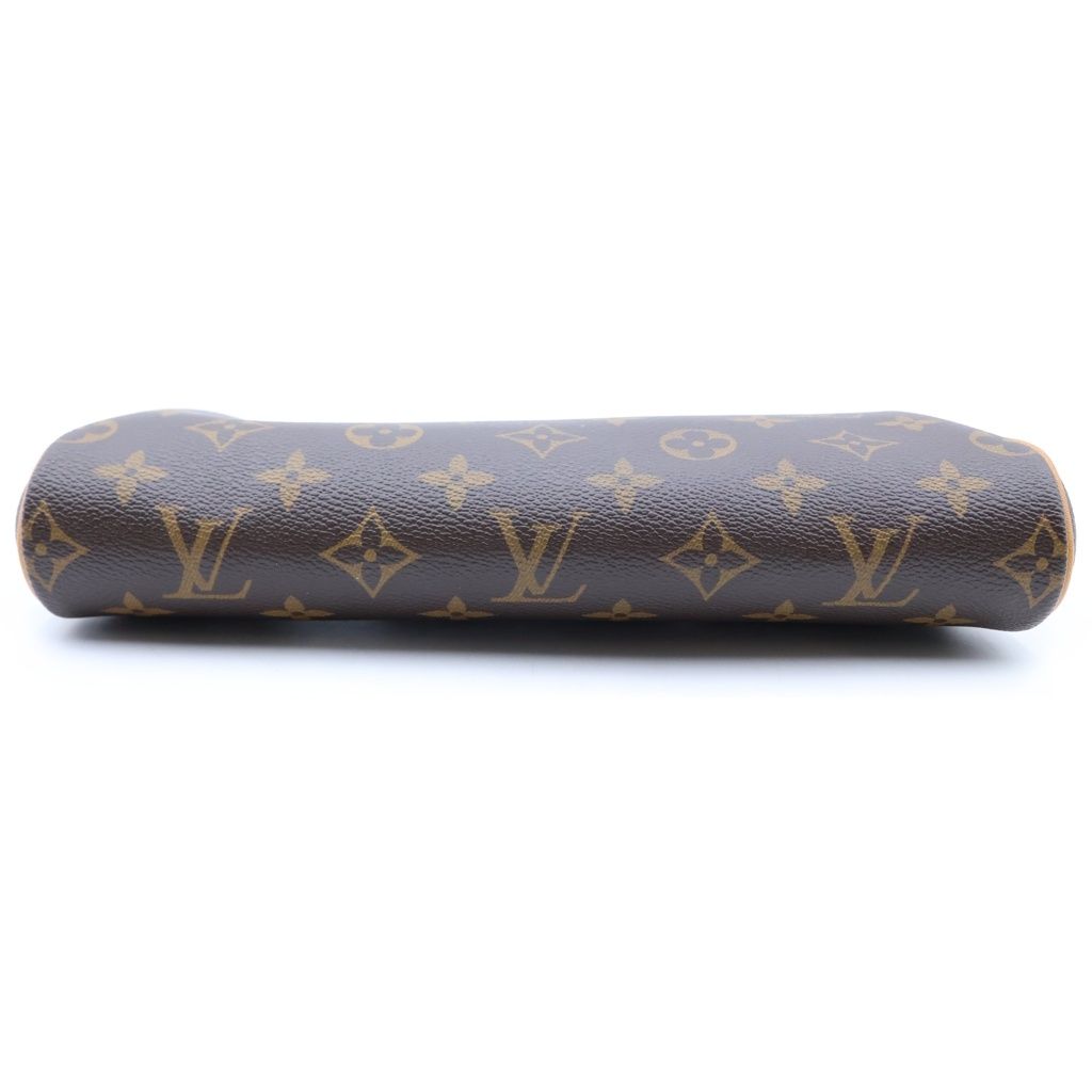 Louis Vuitton Monogram Leather 2-Way Chain Shoulder Bag Brown — view 4