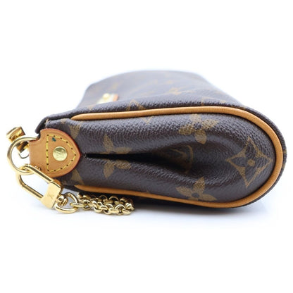 Louis Vuitton Monogram Leather 2-Way Chain Shoulder Bag Brown — view 3