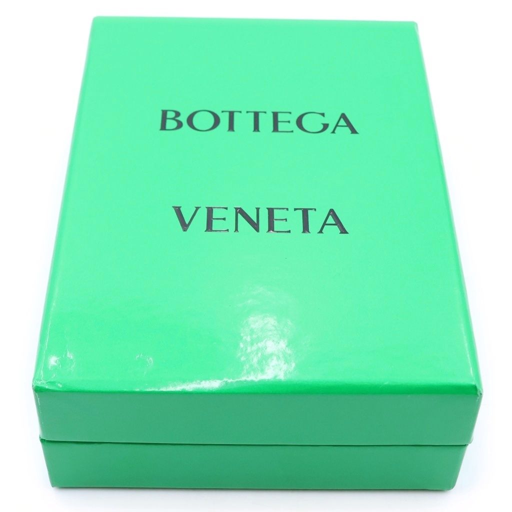 Bottega Veneta Intrecciato Leather Compact Wallet Bifold Black — view 6
