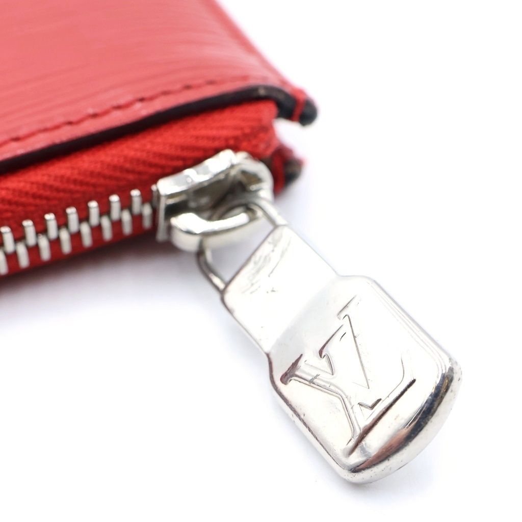 Louis Vuitton Supreme LV Pochette Jour GM Suprem GM Epi Leather Clutch Red — view 5