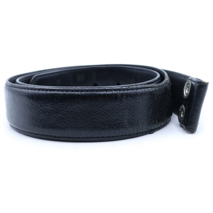 Chrome Hearts 1.5 Strap Leather Belt Horseshoe Rivet — view 3