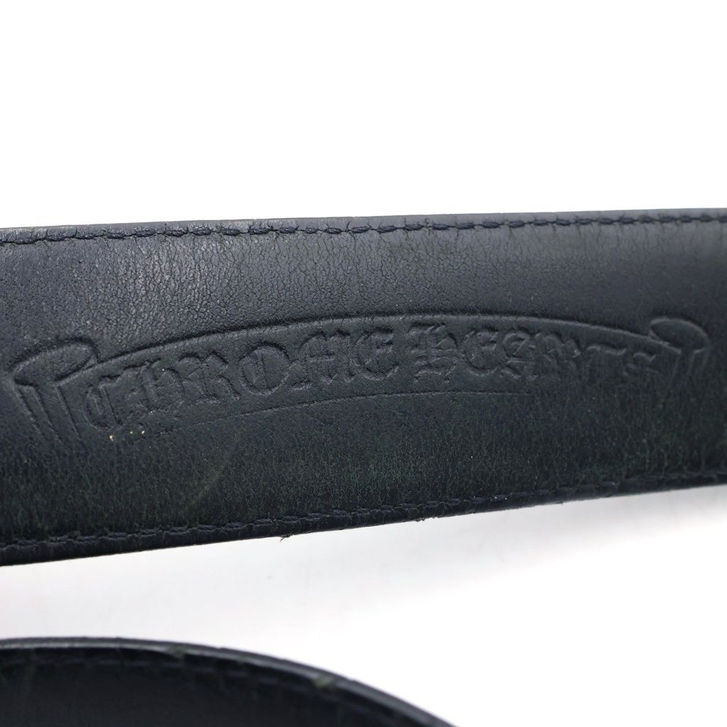 Chrome Hearts 1.5 Strap Leather Belt Horseshoe Rivet — view 5