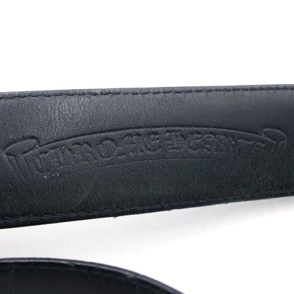 Chrome Hearts 1.5 Strap Leather Belt Horseshoe Rivet — view 5