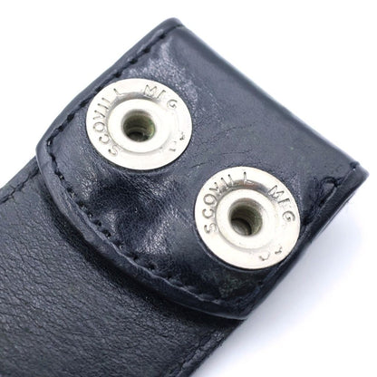 Chrome Hearts 1.5 Strap Leather Belt Horseshoe Rivet — view 4