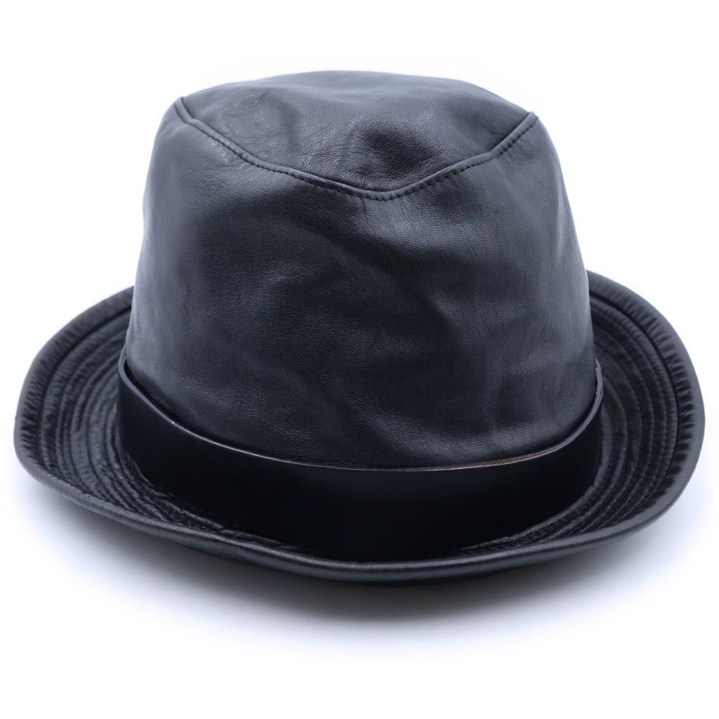 Gucci GG Hat Leather Black — view 3